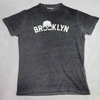 Spike Lee Shirt Mens Medium Grey Heather Brooklyn New York NYC TRN 1961 Adult M • $11.84