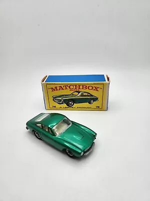 Vintage Matchbox Lesney #75 Ferrari Berlinetta In Older Original Box 1960's • $61.60
