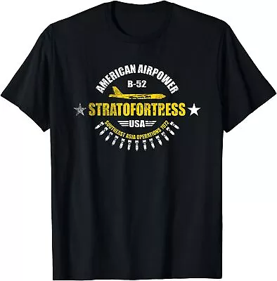 New Limited B-52 Stratofortress Air Force Bomber T-Shirt Free Shipping  • $22.55