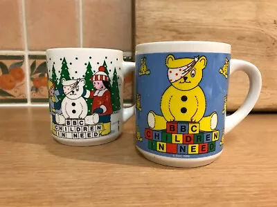 2 BBC Children In Need Pudsey Bear Mugs • £10