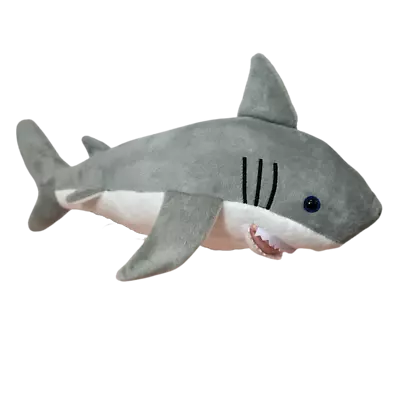 Great White Shark - Dinki Di Sealife Stuffed Plush Animal Soft Toy 35cm • $28.95