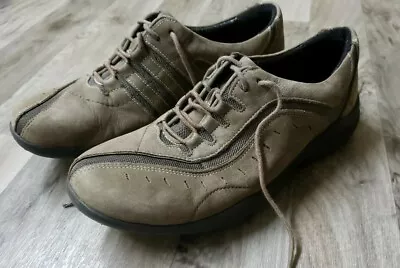 $21.88 • Buy Clarks Wave 86510 Wheel Brown Leather Lace Up Walking Oxford Sneaker Shoe 7m 