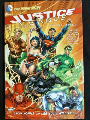 $75 • Buy Justice League Volume 1 Origin New 52 DC COMICS Geoff Johns 2013 HC Hardcover