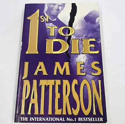 James Patterson WOMENS MURDER CLUB #1 1st To Die Suspense Crime Thriller Mystery • $16.95