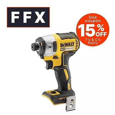 DeWalt DCF887N 18v XR Brushless 3 Speed Impact Driver Body Only Precision Drive • £69.95