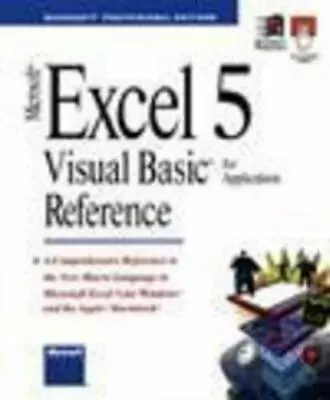 Microsoft Excel 5: Visual Basic For Applications Reference • $17.80