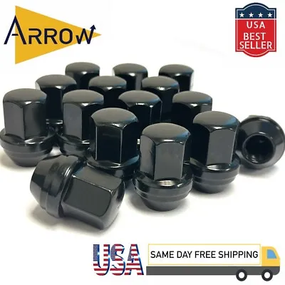 23 Black OEM Factory Style Lug Nuts 14x1.5 For 2019 & Newer Jeep Wrangler JL • $29.43