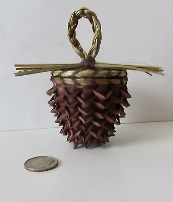 Little Pine Cone Basket - Pam Outdusis Cunningham: Penobscot • $142.50