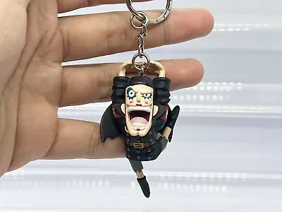 One Piece Impel Down Mr.2 Bon Kure Bandai Figure Keychain 2011 A110 6.8Cm • $25