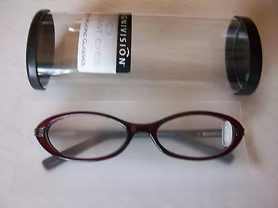 MAGNIVISION +1.00 Elegant Eyes Brown Reading Glasses • $5