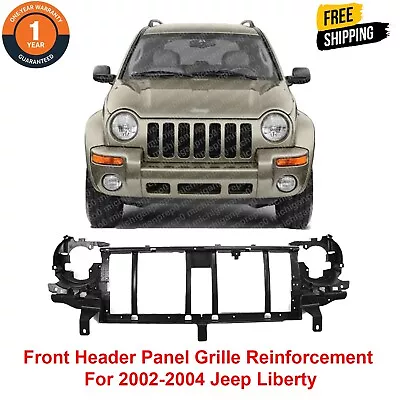 New Front Header Panel Grille Reinforcement For 2002-2004 Jeep Liberty • $130.83