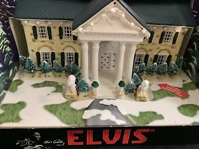 ELVIS’S GRACELAND AT CHRISTMAS / Boxed And New • $240