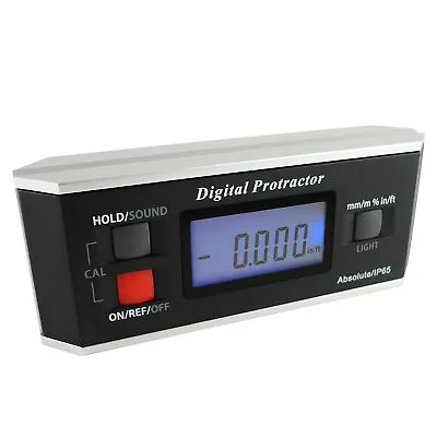 Magnetic Digital Protractor V-Groove 0~360 Degree Angle Finder Inclinometer • $48.99