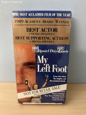 My Left Foot Special Gift Edition VHS 1990 • $9.99