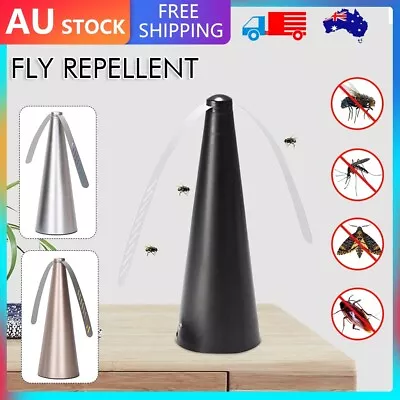 Fly Fan Automatic Fly Trap Repellent Keep Flies Bugs Food From Away Fruits NEW • $4.24