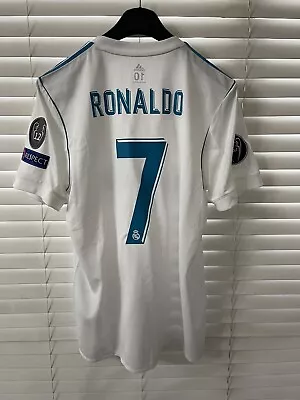 Real Madrid Ronaldo CL  Man U Player Issue Adizero Shirt Football Jersey • $699