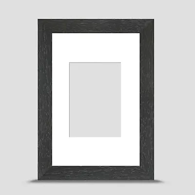 Grey Photo Frame 6x4 Size  Incl White Mount 3.5x2.5 ACEO Art Print • £7.95