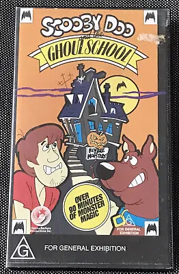 Scooby-Doo And The Ghoul School VHS Video Very Rare 1988 Rainbow Hanna-Barbera • $24