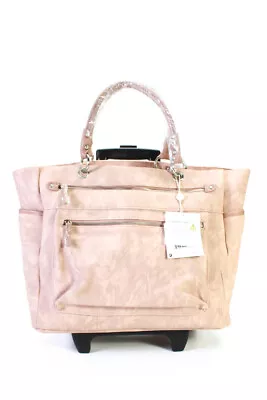 Shiraleah Womens Blush Brooklyn Roller Tote Bag Handbag • $42.69