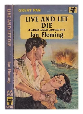 FLEMING IAN Live And Let Die / A James Bond Adventure 1961 Paperback • $67.26