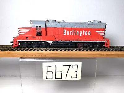 HO Scale Mantua Tyco Burlington #5628 Diesel Locomotive Powered Engine • $21.99