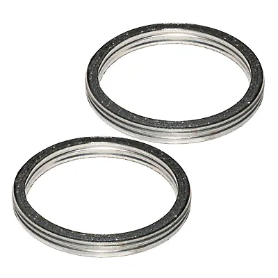 2 Exhaust Muffler Pipe Gaskets For Yamaha XV535 Virago 535 1987-1990 1993-2000 • $7