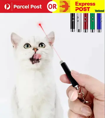 Mini Cat Dog Pet Toy Red Laser Light LED Pointer Pen Lazer Interactive Training  • $7.99