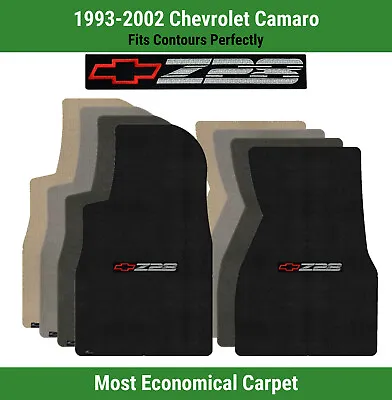 Lloyd Velourtex Front Mats For '93-02 Chevy Camaro W/Red Bowtie With Silver Z28 • $138.99