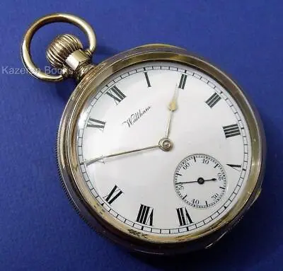Antique Gold Plated Waltham Traveler Fob Pocket Watch Working Circa 1912 • £214.99