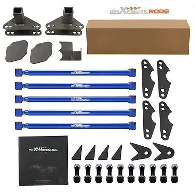 Universal Weld On Axle Parallel 4 Link Kit  For Truck Classic Car Air Ride • $182.90