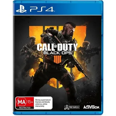 ✅ Call Of Duty Black Ops 4 (PlayStation 4 PS4) FAST FREE POST ✅ • $24