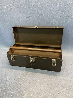 Vintage Kennedy S-19 Tool Box With Tray Brown Scratches • $42.29