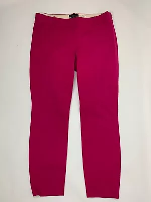 J. Crew Minnie Chico Stretch Skinny Pants Raspberry Pink 2 • $39.95