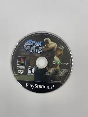Get On Da Mic (Sony PlayStation 2 2004) PS2 Eidos A2M Disk Only Rap Rapper Sing • $6.09