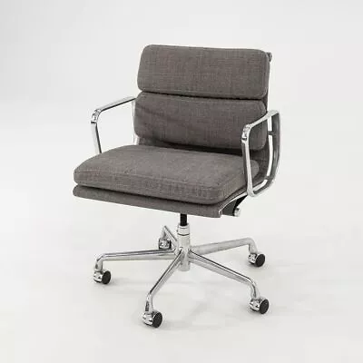 2010s Herman Miller Eames Soft Pad Management Desk Chair In Grey Fabric 4x Avail • £1166.20