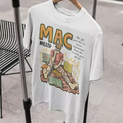 New Rare Mac Miller Tour Shirt Hot Black All Size T-Shirt SS7725 • $23.99