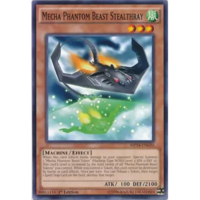 Mecha Phantom Beast Stealthray - MP14-EN010 - Common - 1st Edition • $1.50