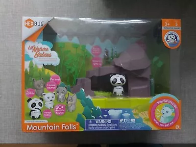 Hex Bug Lil Nature Babies Mountain Falls Set New & Sealed • £19.99