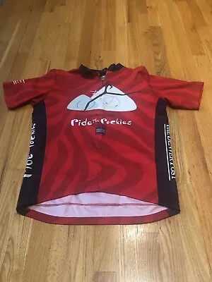 Verge Sport 1/4 Zip Ride The Rockies Wells Fargo Cycling Bike Jersey Men’s M • $10