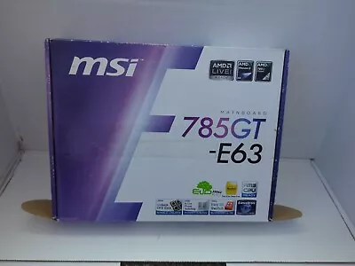 MSI 785GT-E63 AM2+ Intel (7551-050R) Motherboard • $35