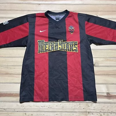 Nike Metro Stars New York Red Bull  MLS Home Shirt Size Medium • $169.99