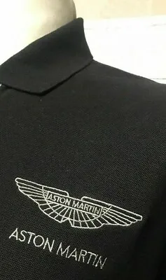 £14.99 • Buy Polo Shirt With Embroidered Aston Martin Logo