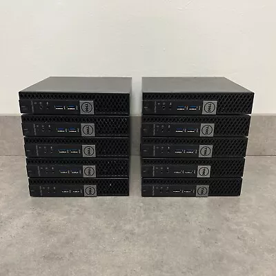 LOT OF 10 Dell OptiPlex 7040 USFF I5-6500T 16GB RAM 128GB SSD No OS Desktops • $192.50