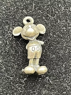 Vintage Sterling Silver Mickey Mouse Disney 925 Charm  • $12.99