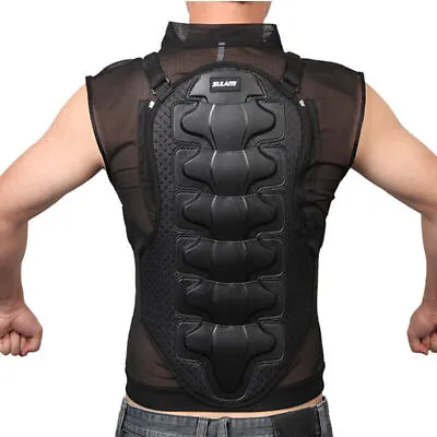 Adult Motocross Body Armored Vest Motorcycle Jacket Biker Spine Chest Protection • $53.89