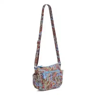 Vera Bradley On The Go Crossbody Bag In Provence Paisley • $45