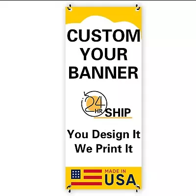 Custom Printing X Banner Stand Curl-Free Fabric With Stand And Carry Bag • $89.99