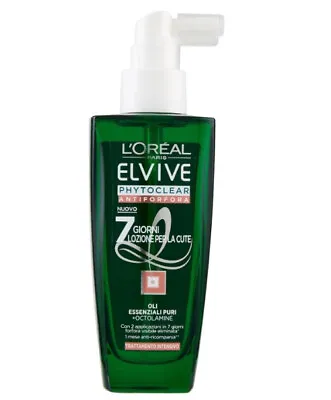 L'Oreal Paris Elvive Phytoclear Intensive 7 Day Scalp 100 Ml Lotion - Pure Essen • £27.99