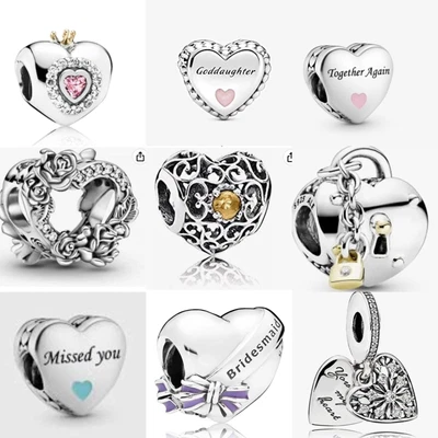 £34.99 • Buy Genuine PANDORA Heart Charm