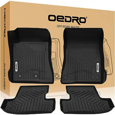 Floor Mats Liners Carpets For 2015-2021 Ford Mustang All Weather TPE Rubber 3pcs • $84.99